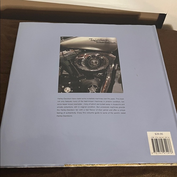 Harley Davidson an historical snapshot coffee table book 2008 - Picture 2 of 4